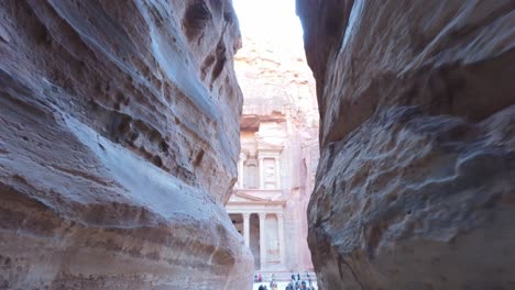 Erreichen-Von-Petra-über-Den-Siq