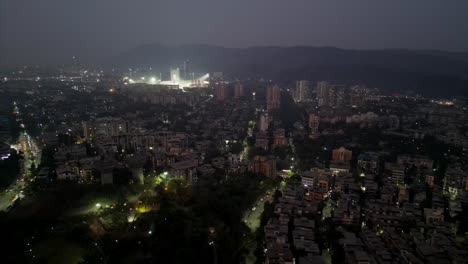 Nachtsicht-Drohnenaufnahme-New-Mumbai2