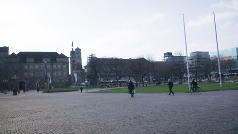 People-Walking-Near-Neues-Schloss