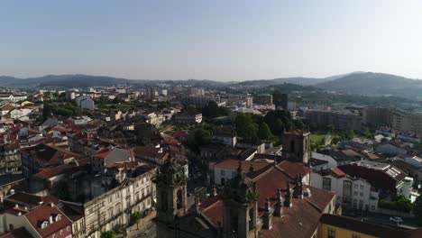 Aerial-View-City-of-Braga-in-Portugal