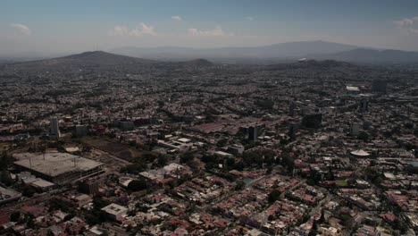 Toma-Aerea-De-Guadalajara-Jalisco-Time-lapse