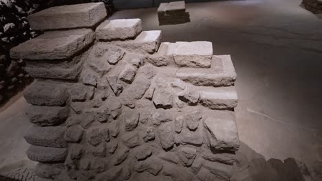 Überreste-Der-Steinmauer-Calmécac-Im-Kulturzentrum-Spaniens-In-Mexiko