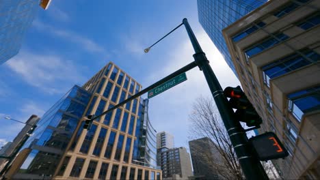 Denver,-Colorado-Downtown-Chestnut-Pl-Im-Frühling