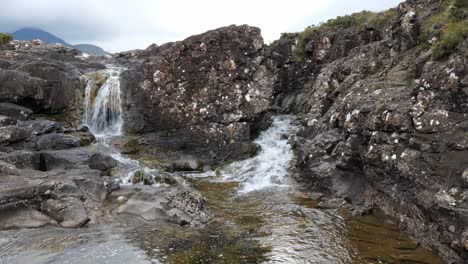 Small-Sligachan-Waterfall-at-Allt-Dearg-Mor-river-in-Scotland