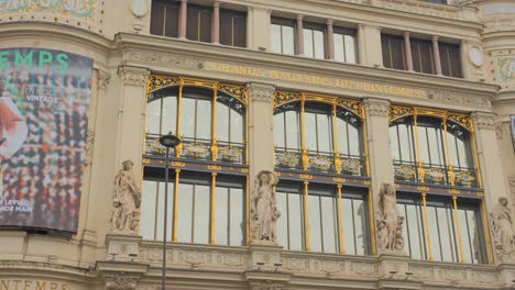 Struktur-Des-Kaufhauses-Printemps-Haussmann-In-Paris,-Frankreich