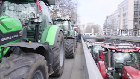 Flemish-farmers-protesting-against-forced-shrinking-of-livestock-and-measurements-to-cut-down-CO2-nitrogen-emissions---Brussels,-Belgium