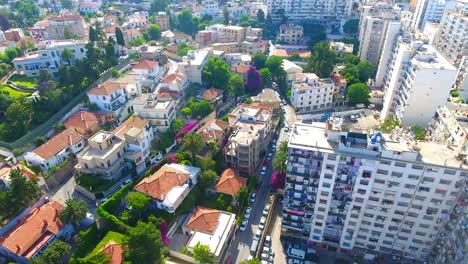 Luftaufnahme-Per-Drohne-Der-Stadt-Algier-Algerien-An-Einem-Sonnigen-Tag