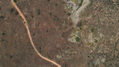 Luftaufnahme:-Drohnenaufnahme-Einer-Unbefestigten-Straße-Neben-Dem-Grünen-See