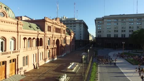 Pink-House-Ist-Der-Offizielle-Sitz-Der-Exekutive-Der-Argentinischen-Regierung