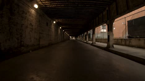 old-dark-creepy-railroad-tunnel-drive-through-4k-pov