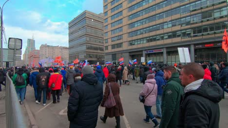Activistas-De-La-Oposición-Marchan-Por-Las-Calles-De-Moscú-Contra-La-Agenda-Comunista-De-Vladimir-Putin