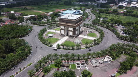 Vista-Aérea-Del-Hito-De-La-Ciudad-De-Kediri