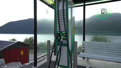 150-KW-super-high-speed-DC-charger-for-electric-vehicles---Fortum-Infra-Recharge-high-speed-charger-in-Norway