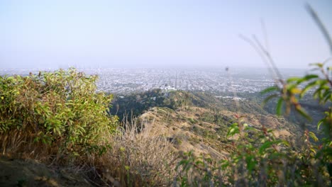 Griffith-Observatory-Park-Landscape-and-cityscape-from-the-mountains