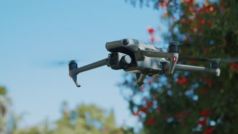 Slow-rotating-camera-movement-of-new-DJI-Mavic-3-Drone