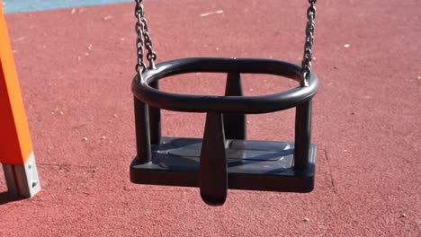 Swing-in-a-playground