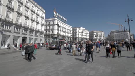 Besucher-In-Puerta-Del-Sol