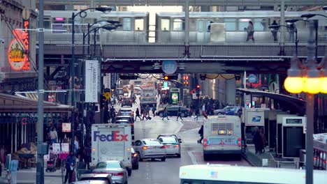 Vida-Cotidiana-En-El-Centro-De-Chicago