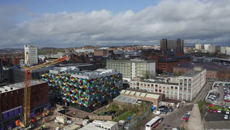 Continúa-El-Trabajo-En-El-Nuevo-Complejo-Hotelero-Hilton-En-La-Ubicación-De-Los-Edificios-Del-Ayuntamiento-De-One-Smithfield-Stoke-On-Trent-En-El-Corazón-De-La-Ciudad