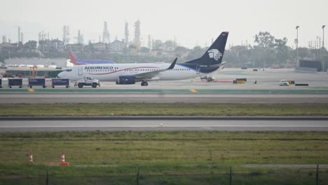 Aeromexico-Boeing-B737-Am-Flughafen-Lax,-Los-Angeles