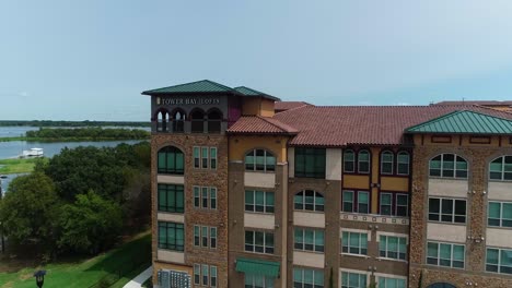 This-is-an-aerial-video-of-the-Tower-Bay-Lofts-in-Lewisville-Texas