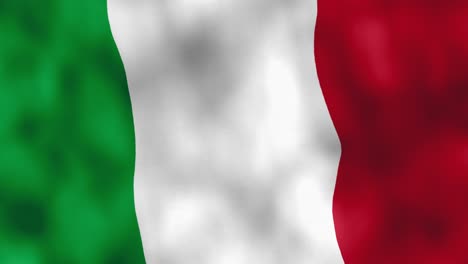 Italienische-Flagge-Weht-Im-Wind
