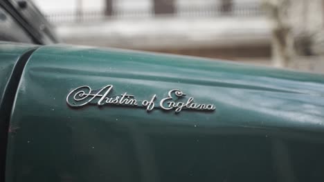 Close-up-of-vintage-car-brand