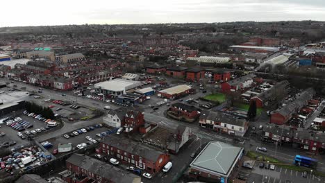 Tarde-Fría-En-Bolton-Durante-El-Cierre-Del-Coronavirus-En-Enero