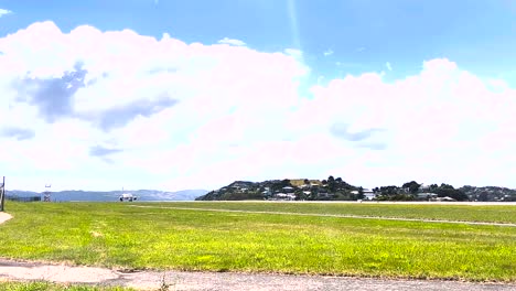 Aviones-Rodando-En-La-Pista-Del-Aeropuerto-De-Wellington-En-Nueva-Zelanda