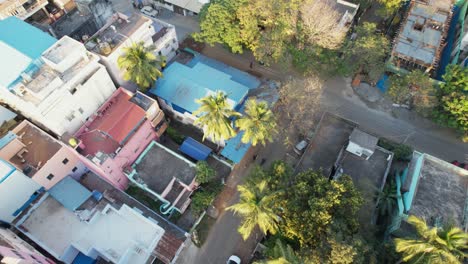Indian-city-streets-as-seen-from-above-in-a-movie