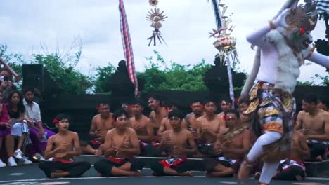 Hand-held-shot-taken-of-Balinese-Cultural-fire-dance