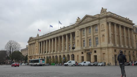 Luxurious-Architecture-Of-Hotel-de-Coislin-Near-Place-de-la-Concorde-In-Paris,-France