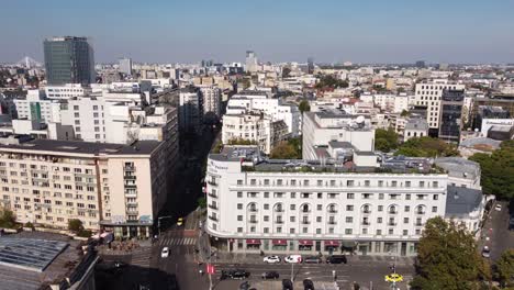 Luftaufnahme-Des-Hilton-Hotels-In-Bukarest