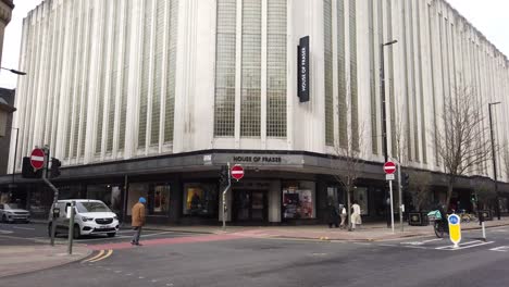 House-of-Fraser-department-store,-formerly-Kendals,-located-on-Deansgate-in-Manchester,-England,-UK