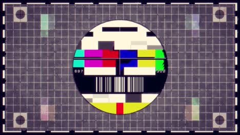 Vintage-no-signal-television-broadcast-screen-background,-backdrop-of-a-tv-without-signal