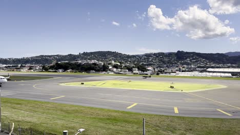 Air-New-Zealand-Boeing,-Flag-Carrier-Airline-Of-New-Zealand-At-Wellington-International-Airport