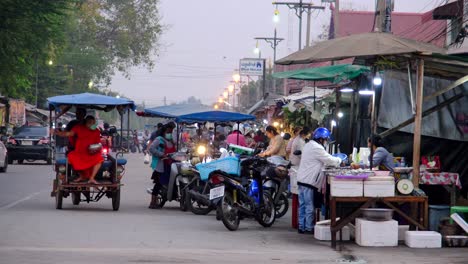 a-large-group-of-people-in-the-street-with-polluted-air-in-the-background