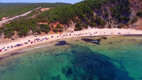 aerial-shot-of-the-beaches-of-el-kala-algeria-by-drone