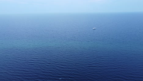 Drone-View-Of-A-Blue-Ocean
