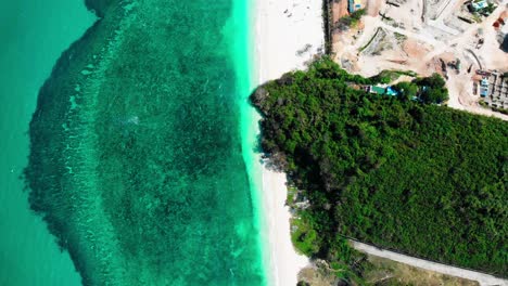 Disparo-De-Drones-De-La-Nueva-Costa-De-La-Playa-De-Ilig-iligan-En-La-Isla-De-Boracay,-Filipinas