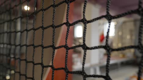 Protective-Net-At-Indoor-Playground-Closeup
