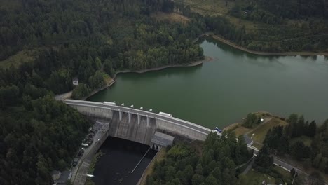 Water-dam-in-nature.-Europe