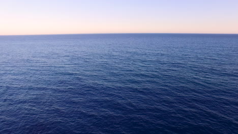 Sonnenuntergang-Meer-Luftaufnahme