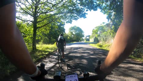 POV-Time-Lapse-Cycling-Through-Surrey-Countryside