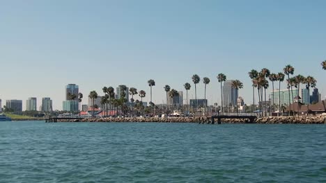 Puerto-De-Long-Beach-California-En-El-Sur-De-California