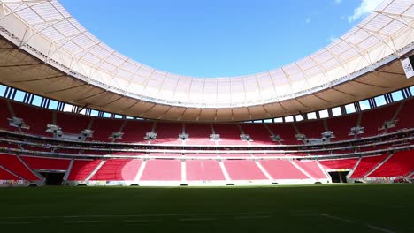 Toma-Panorámica-De-Gran-Angular-Dentro-Del-Estadio-Mane-Garrincha-En-Brasilia