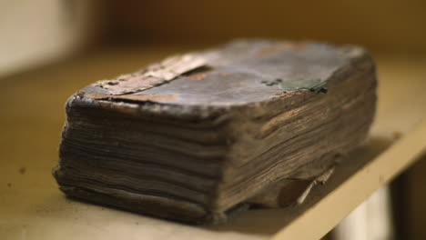 A-very-old-book-with-a-broken-lock