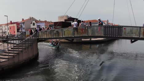 Canal-Central-De-Aveiro-Y-Alrededores,-Portugal