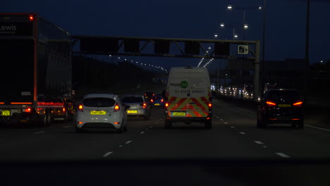 M1-Motorway-Driving-At-Night-In-Traffic