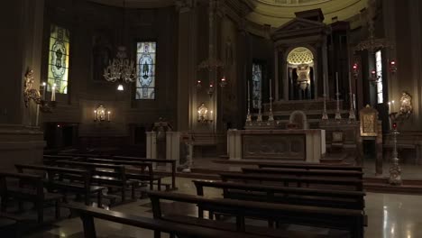 Iglesia-De-Santa-Maria-Segreta,-Milán,-Italia,-Octubre-De-2018